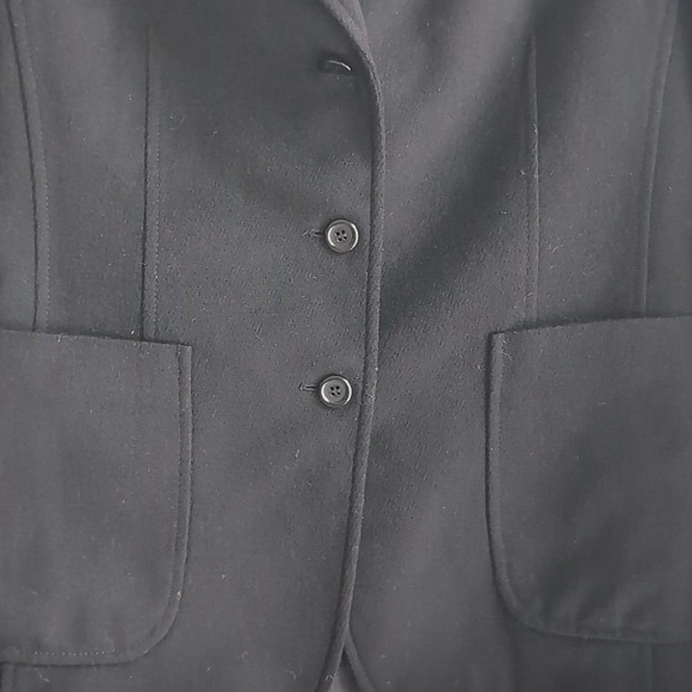 Express Women's Wool Blend Button Front Fitted Vi… - image 3